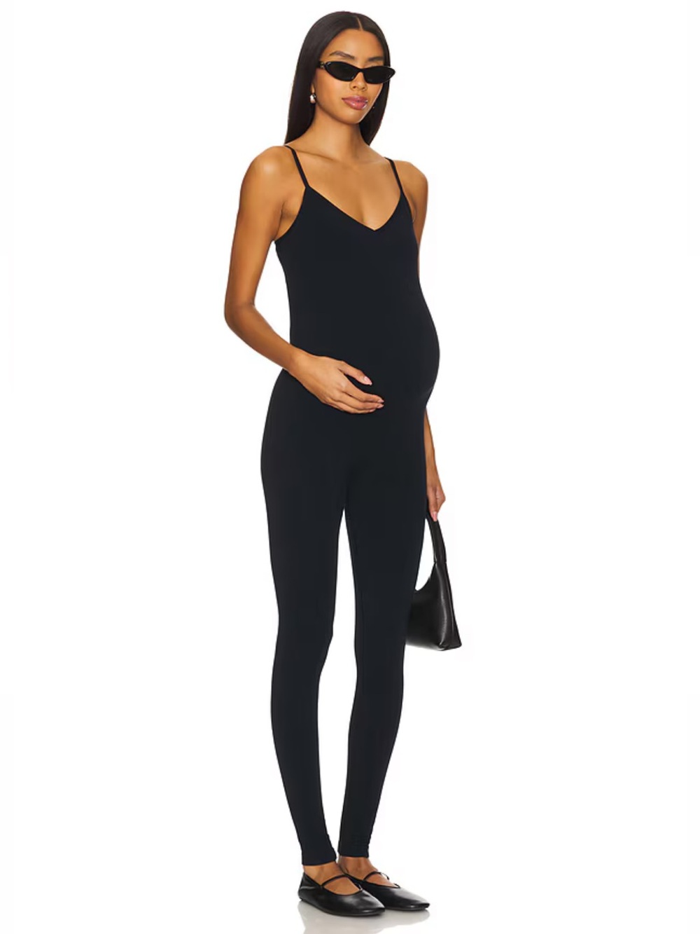 Hatch The Body Rib Unitard in Black